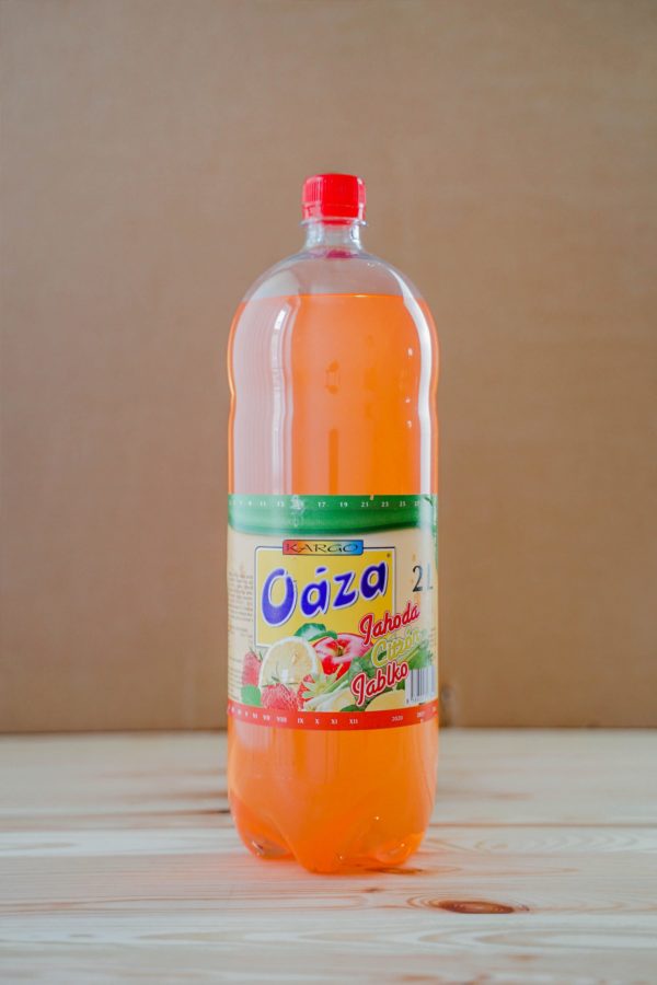 Limonáda s príchuťou Jahoda Citron a Jablko